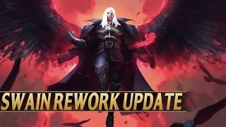 SWAIN REWORK NEW ABILITIES UPDATE - League of Legends