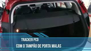 Tampão porta malas Nova Gm Chevrolet Tracker 2020 e 2021 PCD