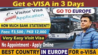 Europe e-Visa in 3 Days | No Embassy Appointment | Europe Tourist VISA | Canadian Dream | Hindi/Urdu