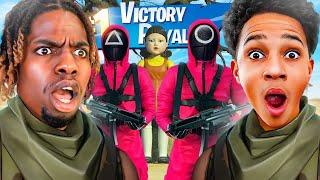 SV2 & Kid Ronaldo Play Fortnite Squid Games For The First TIme