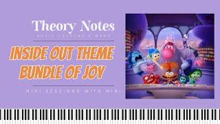 Emotions Overload Inside Out Theme Piano Tutorial with Sheet Music