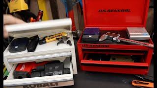 Yeah, but for what? Mini Toolboxes are all the rage! U.S. General, Kobalt, others. What's in yours?