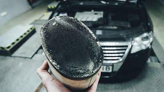 Спаси двигатель, пока не поздно! Удаление экологии на VW Passat B6 2 0dti +тюнинг