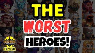 Here Are 7 Heroes You MUST AVOID! | Hero Wars Dominion Era