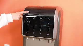 ICEPURE 5-in-1 Bottom Loading Water Cooler Dispenser with Ice Maker and  Crushed Ice Machine