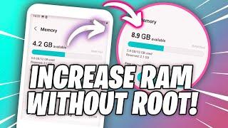 INCREASE RAM Memory On Any Android Phone Without Root! (Working 100%) | NEW METHOD 2023