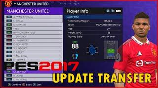 PES 2017 OPTION FILE NEW UPDATE TRANSFER FOR ALL PATCH