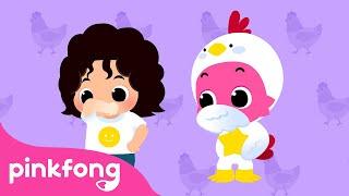The Chicken Wing Dance | Cover your Cough! | Fun Healthy Habit For Kids | Pinkfong Baby Shark