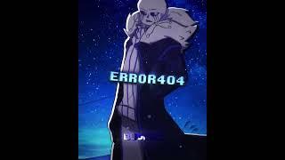 Error 404 Sans VS Omni Sans | #edit #whoisstrongest #shorts #fyp