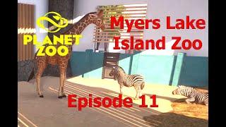 Myers Lake Island Zoo Part 1! - Planet Zoo Career - Episode 11