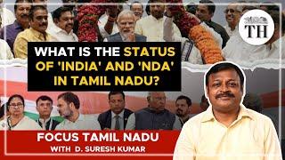 What is the status of 'INDIA' and 'NDA' in Tamil Nadu? | Focus Tamil Nadu | The Hindu