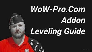 Wow Pro addon classic Leveling Guide over and discussion on the wow pro addon