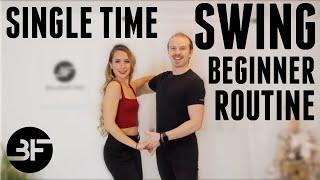 Beginner Swing Dance Routine | Swing Dance Tutorial for Beginners