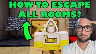 ROBLOX ESCAPE ROOM! [ Full Game ]