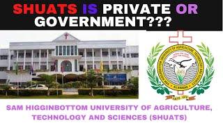 SHUATS is private or Government