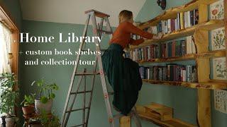 My Bookshelf Tour and Home Library + the books that made me who I am