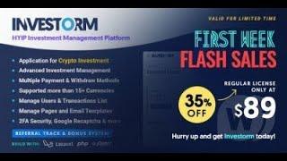 How to install Codecanyon Investorm 1.3.1 Advanced Hyip Investment Management Platform