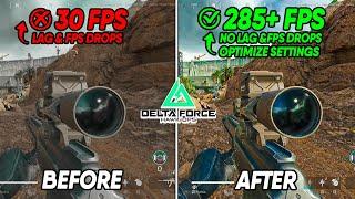 Delta Force - Best Settings to BOOST FPS & Fix Lags on ANY PC