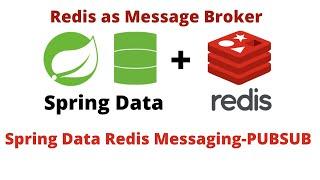 Spring Data with Redis Publisher and Subscriber Messaging example