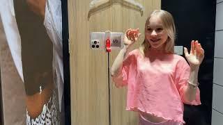 [4K] Transparent Try on Haul | No Bra Summer Top