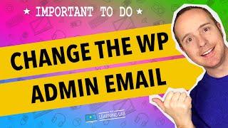 WordPress Admin Email - Where To Find & How To Change It | WP Learning Lab