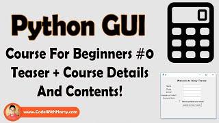 Learn Tkinter With Projects | Python Tkinter GUI Tutorial In Hindi #0