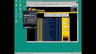 Windows 98 Shoutcast using Protoweb