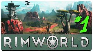 RimWorld Alpha 14 Gameplay ►Woody's Gang◄ Let's Play RimWorld Alpha 14 Part 1