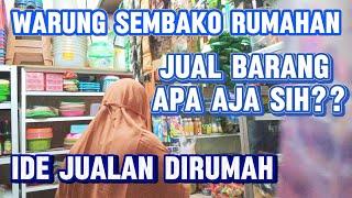 warung sembako rumahan modal kecil jual barang apa aja ya???