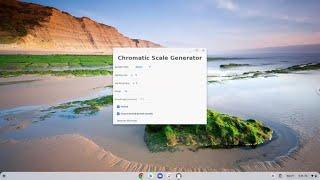 How to install Chromatic Scale Generator on a Chromebook