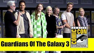 GUARDIANS OF THE GALAXY 3 | Marvel Comic Con 2022 Panel (Chris Pratt, Karen Gillan, Will Poulter)