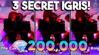 I SPENT 200K GEMS AND I GOT 3 IGRIS SECRET UNIT IN ANIME DEFENDER!