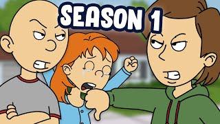 Classic Caillou And Rosie Gets Grounded: Season 1