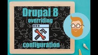 Drupal 8 overriding configuration in settings.php