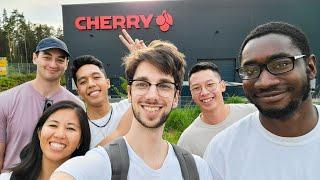 We Went To The CHERRY MX Factory in GERMANY... ft: @Glarses and more