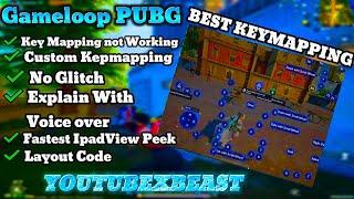 Gameloop Best Key Mapping Settings PUBG Emulator 2024 | Make Your Own Keymapping | YOURUBEXBEAST |