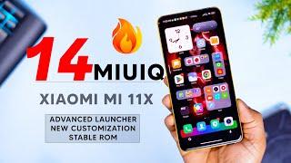 STABLE MIUI 14 Q EDITION FOR MI 11X REVIEW, ADVANCE LAUNCHER, PERFECT PERFORMANCE, ALMOST BUGLESS ??