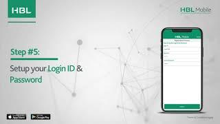 HBL Mobile International Registration Process