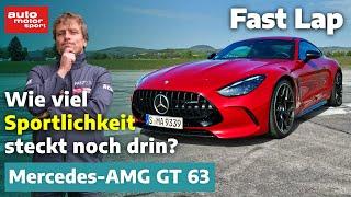 Mercedes-AMG GT 63: mehr Gewicht, mehr Komfort – volle Sportlichkeit? – Fast Lap | ams