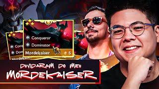 MOSTREI PRA ELES O MORDEKAISER MAIS APELÃO DO TFT | DUO @Brucer