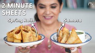 Spring Roll Sheet & Samosa Patti in 2 Minutes I 2 Min में समोसा, स्प्रिंग रोल शीट I Pankaj Bhadouria