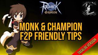 ROO Global - MONK CHAMPION STARTER TIPS F2P 2023