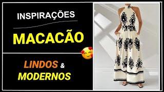  50 Looks Incríveis com Macacão Longo Feminino: A Peça Versátil e Moderna do Guarda Roupa #moda