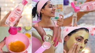 Rose Water Summer Hacks & DIY Face Masks with Dabur Gulabari