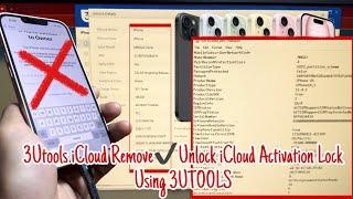 3uTools iCloud Remove ️ Unlock iCloud Activation Lock Using 3UTOOLS | iOS 17.5