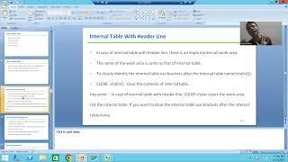 70 - ABAP Programming - Internal Tables - With Header Line and Without Header Line Part1