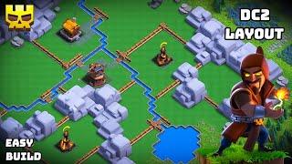 Dragon Cliffs Level 2 Base Layout | Clan Capital Base | Dragon Cliffs Level 2 Layout - Coc