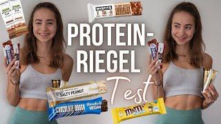 PROTEINRIEGEL TEST - über 30 Riegel (Vegan, Drogerie, Foodspring, Barebells, Numove,..) // annrahel