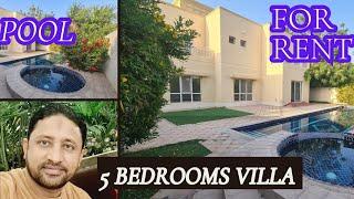 Meadows 6, With Pool | 5 Bedroom + Maid Villa For Rent in Dubai