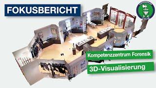 Fokusbericht 2021: 3D-Scanner der Abteilung Brand- und Spezialfälle (Kompetenzzentrum Forensik)